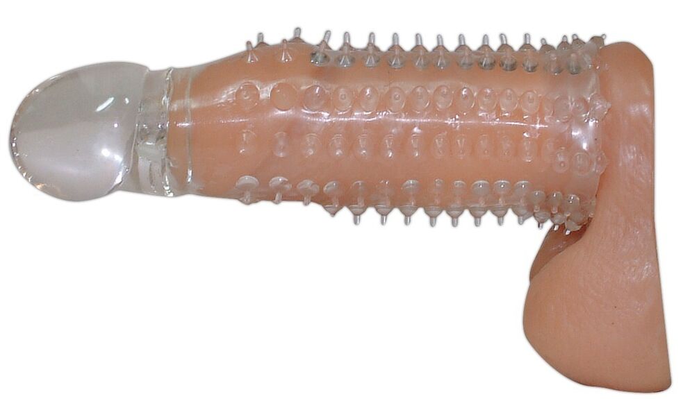 Embosovaná čiapočka na zväčšenie penisu pre intenzívny sexuálny zážitok